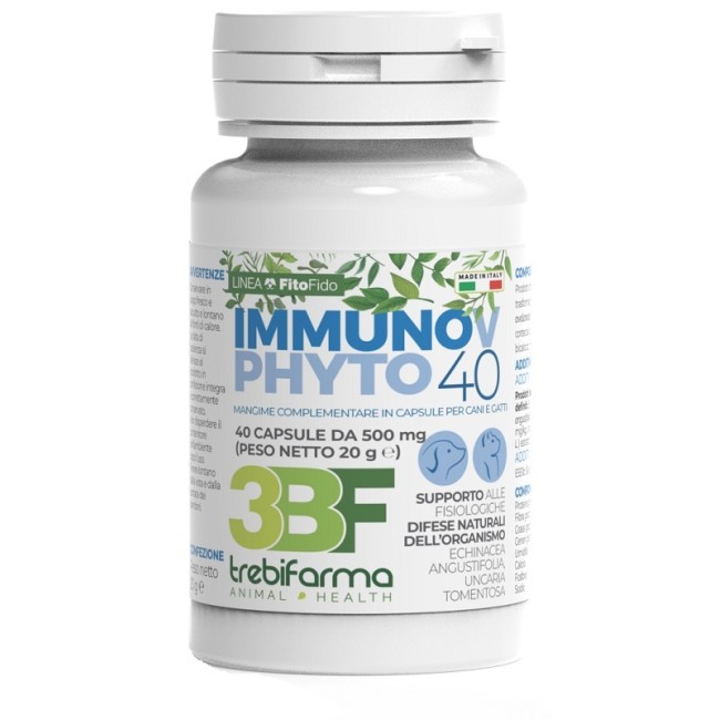 Trebifarma Immunov Capsule 40 Capsule Barattolo 20 G Trebifarma Immunov Capsule 40 Capsule Barattolo 20 G