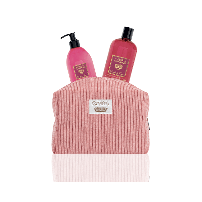 Acqua di Bolgheri Set Bio Routine Corpo Bacche di Vinum + pochette
