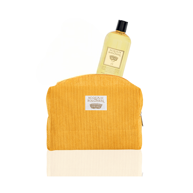 Acqua di Bolgheri Set conBagnodoccia Oro 1 Bagno Oro 500 ml + 1 pochette