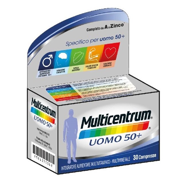 Farmed Multicentrum Uomo 50+ 30 Compresse