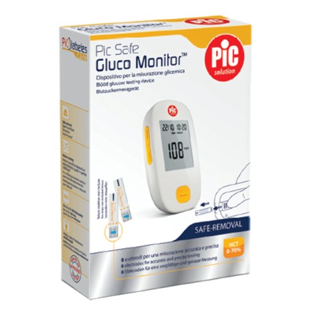 Pikdare Glucometro Con Monitor Pic Gluco Safe 1 Pezzo Pikdare Glucometro Con Monitor Pic Gluco Safe 1 Pezzo