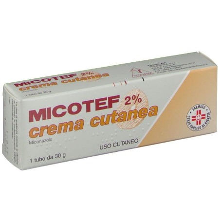 Teofarma Micotef 2 % Crema Cutanea Miconazolo Teofarma Micotef 2 % Crema Cutanea Miconazolo