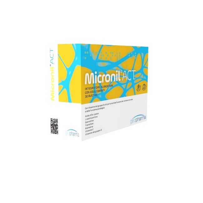 Geopharma Micronil Act 30 Bustine Geopharma Micronil Act 30 Bustine