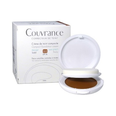 Avene Eau Thermale Couvrance Crema Compatta Colorata NF Oil Free Sole 9,5 g Avene Eau Thermale Couvrance Crema Compatta Colorata NF Oil Free Sole 9,5 g