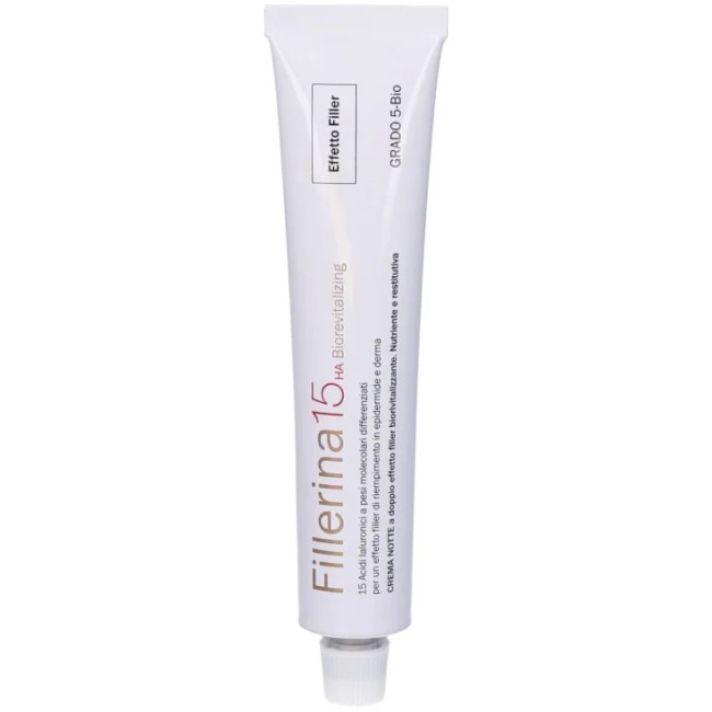 Fillerina 15 Ha Biorevitalizing Night Cream Grado 5 Bio Crema notte effetto