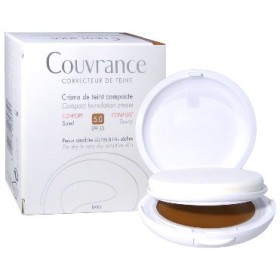 Avene Eau Thermale Couvrance Crema Compatta Colorata NF Comfort Sole 9,5g