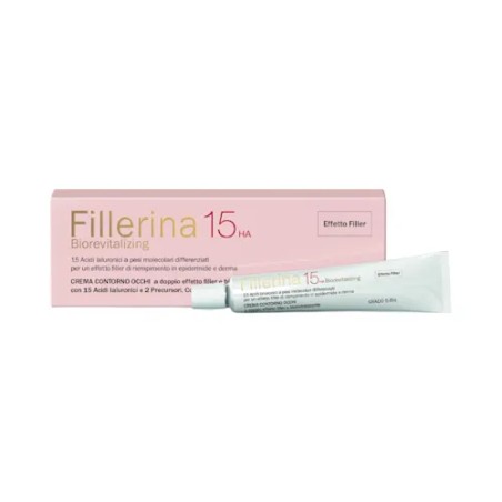 Labo Fillerina 15 Ha Biorevitalizing Eye Contour Cream Grado 5 Bio Crema per il contorno occhi Labo Fillerina 15 Ha Biorevitalizing Eye Contour Cream Grado 5 Bio Crema per il contorno occhi