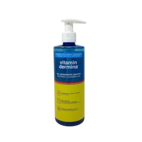 Vitamindermina Gel detergente antiprurito lenitivo 500 ml Vitamindermina Gel detergente antiprurito lenitivo 500 ml