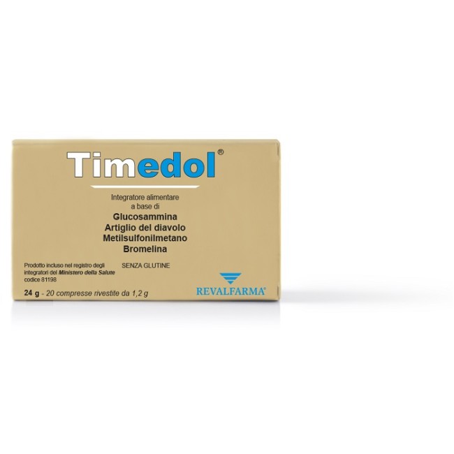 Revalfarma Timedol 20 Compresse Rivestite Revalfarma Timedol 20 Compresse Rivestite