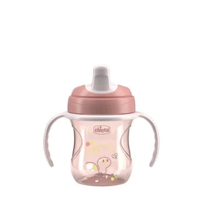 Chicco Training 6M+ Rosa Tazza antigoccia Chicco Training 6M+ Rosa Tazza antigoccia