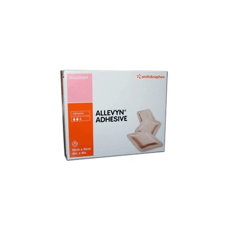 Smith & Nephew Medicazione Allevyn Adhesive 10 Cm X 10 Cm 10 Pezzi Smith & Nephew Medicazione Allevyn Adhesive 10 Cm X 10 Cm 10 Pezzi