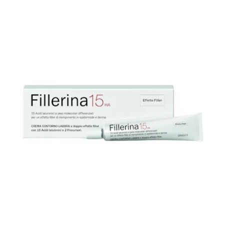 Labo Fillerina 15 Ha Base Lip Contour Cream Grado 5 per il contorno occhi Labo Fillerina 15 Ha Base Lip Contour Cream Grado 5 per il contorno occhi