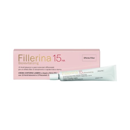 Labo Fillerina 15 Ha Biorevitalizing Lip Contour Cream Grado 5 Bio per il contorno labbra 15 ml Labo Fillerina 15 Ha Biorevitalizing Lip Contour Cream Grado 5 Bio per il contorno labbra 15 ml