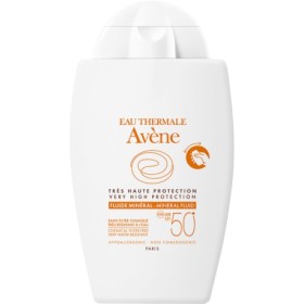 Eau thermale avene solare fluido minerale 50+ 40 ml