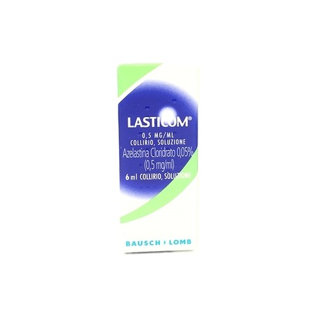 Comifar Lasticom 0,5 Mg/ml Collirio, Soluzione Azelastina Cloridrato Comifar Lasticom 0,5 Mg/ml Collirio, Soluzione Azelastina Cloridrato
