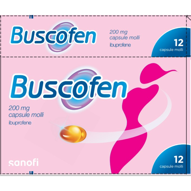 Opella Healthcare Buscofen 200 Mg Capsule Molli Ibuprofene