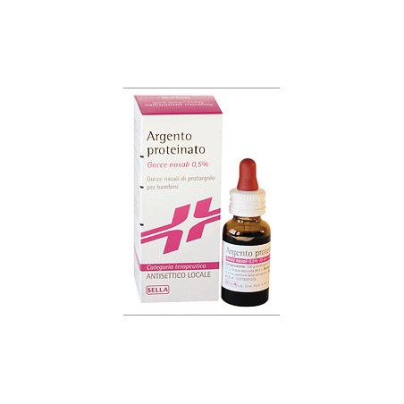 Argento Proteinato Sella Bambini 0,5% Gocce Nasali E Auricolari, Soluzione Argento Proteinato Sella Adulti 1% Gocce Nasali E Au Argento Proteinato Sella Bambini 0,5% Gocce Nasali E Auricolari, Soluzione Argento Proteinato Sella Adulti 1% Gocce Nasali E Au