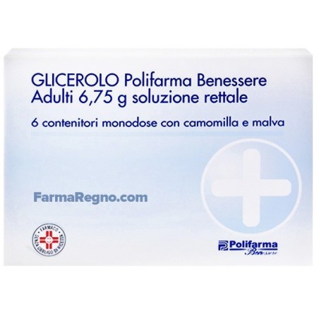 Glicerolo Polifarma Benessere “adulti 6,75 G Soluzione Rettale” Glicerolo Glicerolo Polifarma Benessere “adulti 6,75 G Soluzione Rettale” Glicerolo