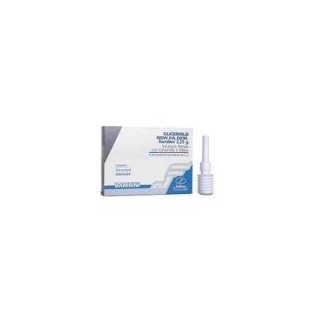 New Fa. Dem. Glicerolo New.fa.dem. Bambini 2,25 Soluzione Rettale Con Camomilla E Malva. Glicerolo New.fa.dem. Adulti 6,75 G Sol