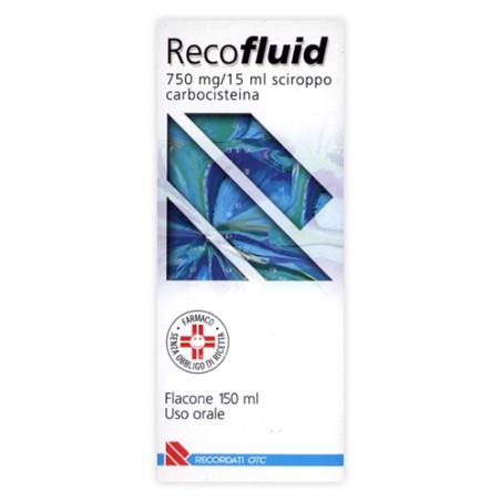 Recordati Recofluid 750 Mg/15 Ml Sciroppocarbocisteina Recordati Recofluid 750 Mg/15 Ml Sciroppocarbocisteina