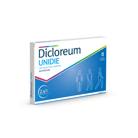 Alfasigma Dicloreum Unidie 136 Mg Cerotto Medicato Ibuprofene