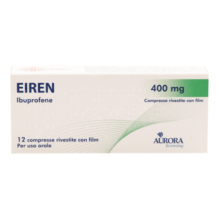 Aurora Biofarma Eiren 400 Mg Compresse Rivestite Con Film Ibuprofene Aurora Biofarma Eiren 400 Mg Compresse Rivestite Con Film Ibuprofene