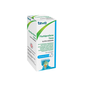 Flurbiprofene Teva 0,25% Collutorio Flurbiprofene Teva 0,25% Spray Per Mucosa Orale