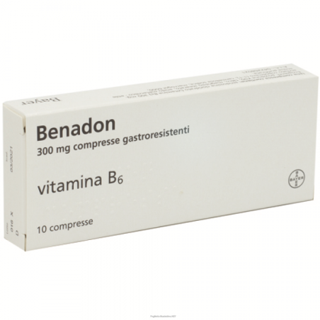 Farmed Benadon 300 Mg Compresse Gastroresistenti Vitamina B6 Farmed Benadon 300 Mg Compresse Gastroresistenti Vitamina B6
