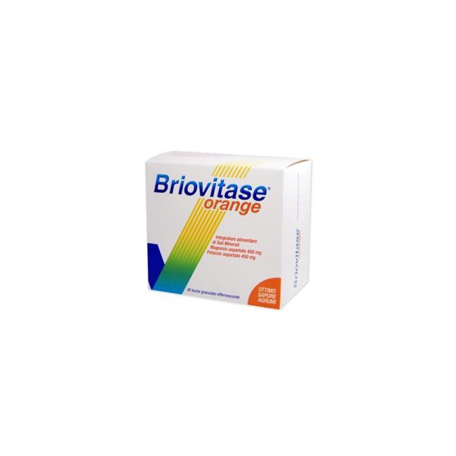 Briovitase Orange Magnesio e Potassio Integratore Alimentare 30 Buste