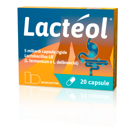Lacteol 5 miliardi capsule rigide 20 capsule Lacteol 5 miliardi capsule rigide 20 capsule