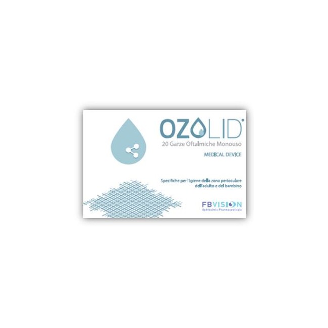 Garza ozolid oftalmica tnt con olio ozonizzato in fosfolipidi lipozoneye 20 pezzi Garza ozolid oftalmica tnt con olio ozonizzato in fosfolipidi lipozoneye 20 pezzi