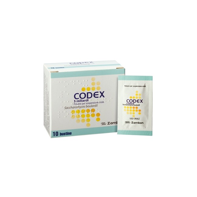 Codex 5 miliardi polvere per sospensione orale per il benessere intestinale Codex 5 miliardi polvere per sospensione orale per il benessere intestinale