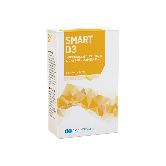 Smart D3 Gocce 15 Ml Gusto Banana