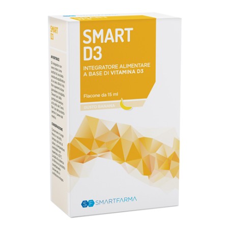 Smart D3 Gocce 15 Ml Gusto Banana
