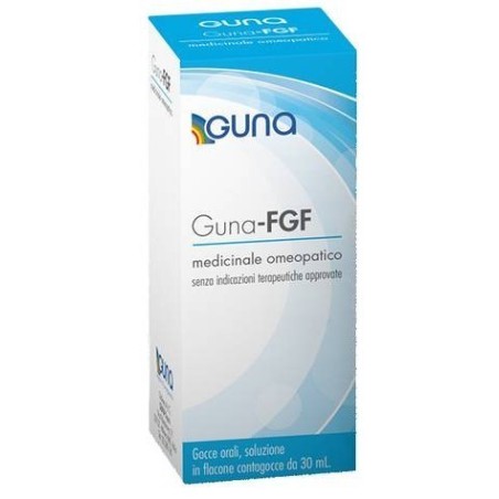 Guna-fgf Gocce Orali Soluzione Medicinale Omeopatico Senza Indicazioni Terapeutiche Approvate