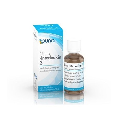 Guna-interleukin 3 Gocce Orali Soluzione Medicinale Omeopatico Senza Indicazioni Terapeutiche Approvate