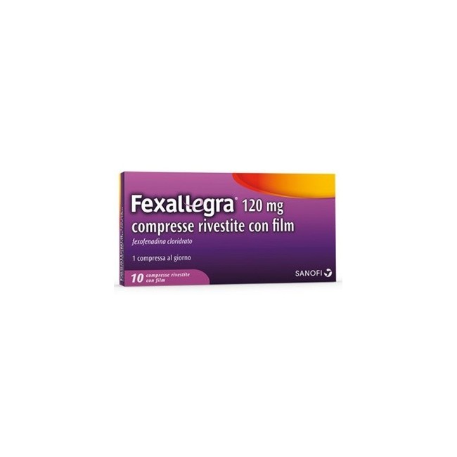 Farmed Fexallegra 120 Mg Compresse Rivestite Con Film Fexofenadina Cloridrato