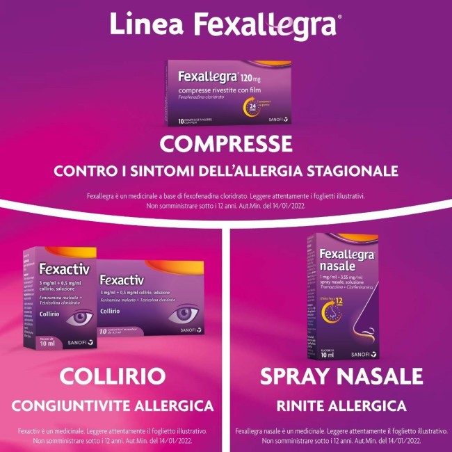 Farmed Fexallegra 120 Mg Compresse Rivestite Con Film Fexofenadina Cloridrato Farmed Fexallegra 120 Mg Compresse Rivestite Con Film Fexofenadina Cloridrato
