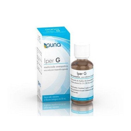 Guna Iper G, Gocce Orali Soluzione Medicinale Omeopatico Senza Indicazioni Terapeutiche Approvate