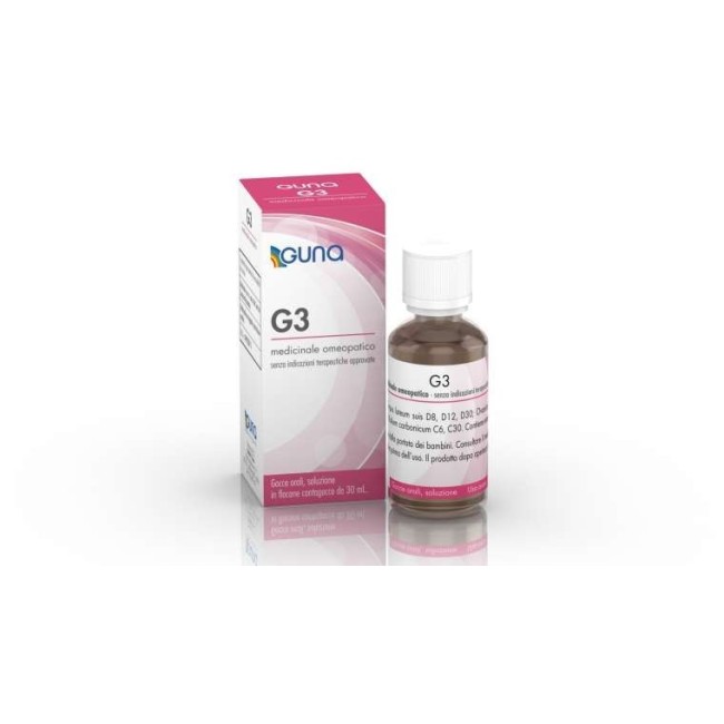 Guna G3 Gocce Orali Soluzione Medicinale Omeopatico Senza Indicazioni Terapeutiche Approvate Guna G3 Gocce Orali Soluzione Medicinale Omeopatico Senza Indicazioni Terapeutiche Approvate