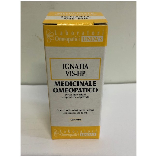 Linda's Laboratori Omeopatici Ignatia Vis Hp Soluzione Orale Gocce 30ml Linda's Laboratori Omeopatici Ignatia Vis Hp Soluzione Orale Gocce 30ml