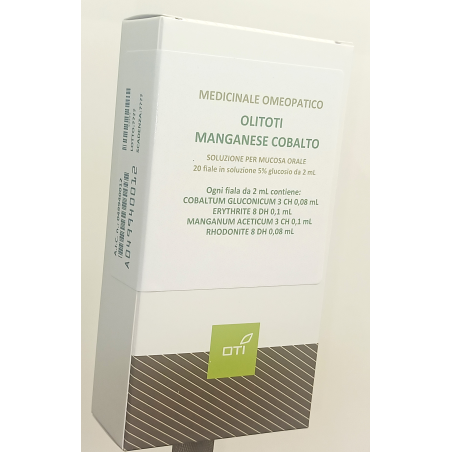 Oti Officine Terapie Innovative Olitoti Manganese Cobalto  Soluzione Per Mucosa Orale