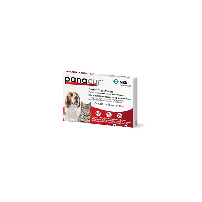 Msd Animal Health Panacur Compresse Per Cani E Gatti