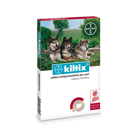 Elanco Kiltix Collare Antiparassitario Per Cani Elanco Kiltix Collare Antiparassitario Per Cani
