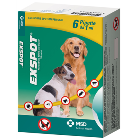 Msd Animal Health Exspot 715 Mg/ml Soluzione Per Spot On Per Cani
