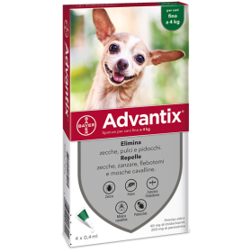 Elanco Advantix Spot-on Per Cani Fino A 4 Kg