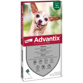 Elanco Advantix Spot-on Per Cani Fino A 4 Kg