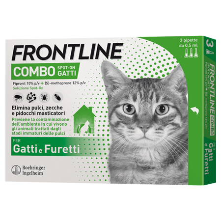 Boehringer Ingelheim Frontline Combo Spot-on Gatti Boehringer Ingelheim Frontline Combo Spot-on Gatti