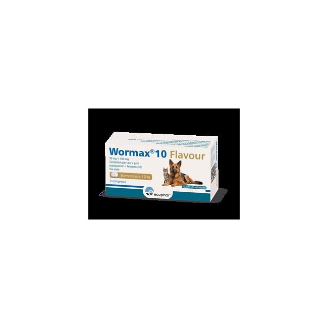 Loxavet Pharma Gmbh Wormax 10 Flavour 50 Mg + 500 Mg Compresse Per Cani E Gatti Loxavet Pharma Gmbh Wormax 10 Flavour 50 Mg + 500 Mg Compresse Per Cani E Gatti