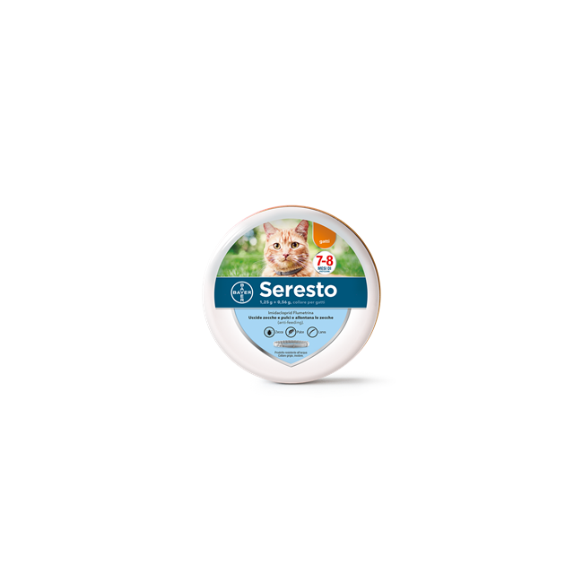 Elanco Seresto 1,25 G + 0,56 G, Collare Per Gatti